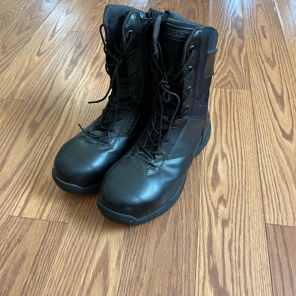 First tactical boots